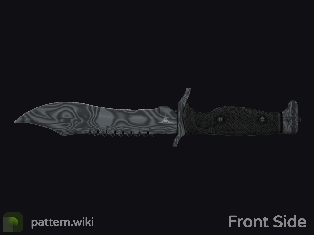 Bowie Knife Damascus Steel seed 171