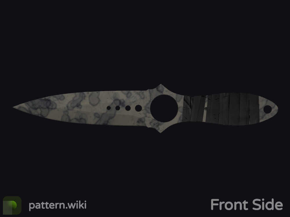 Skeleton Knife Stained seed 508