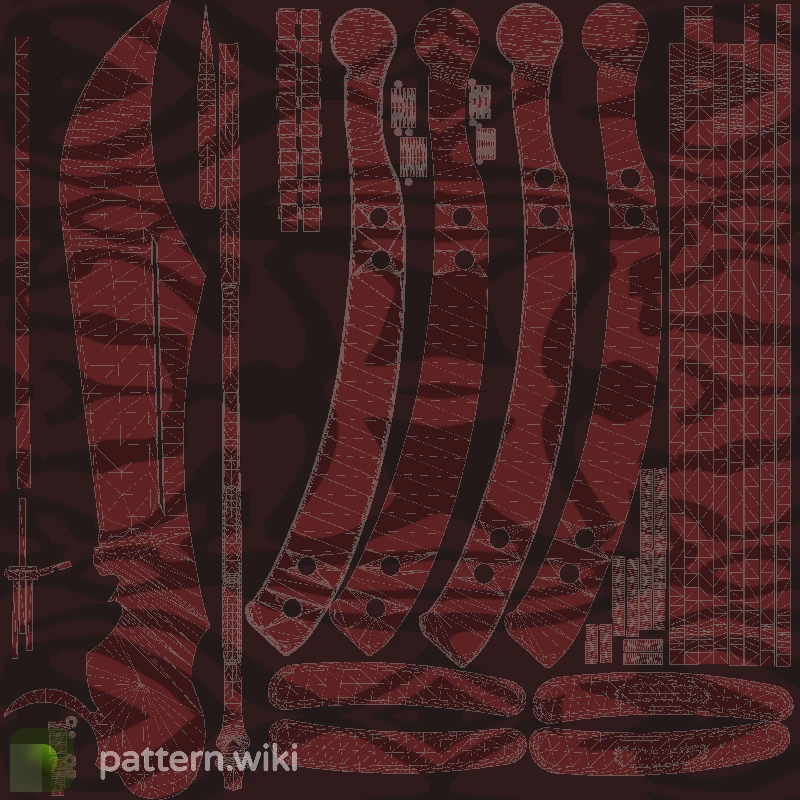 Butterfly Knife Slaughter seed 754 pattern template