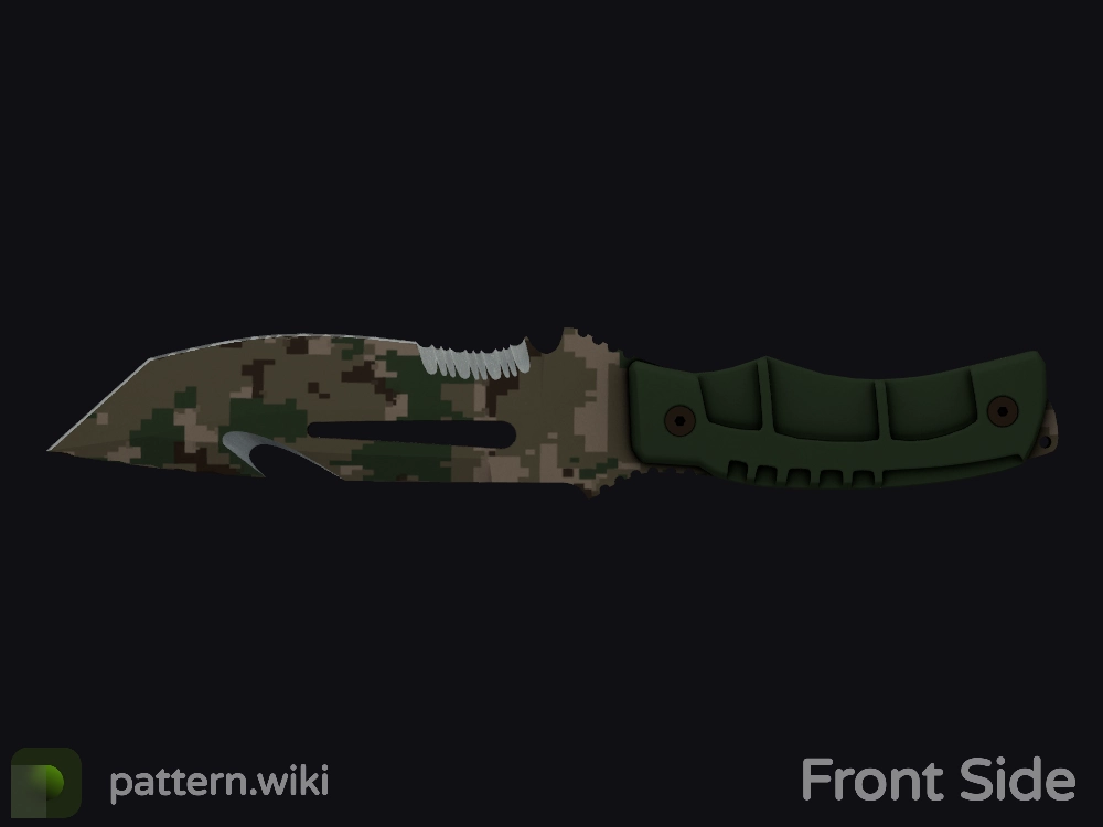 Survival Knife Forest DDPAT seed 432