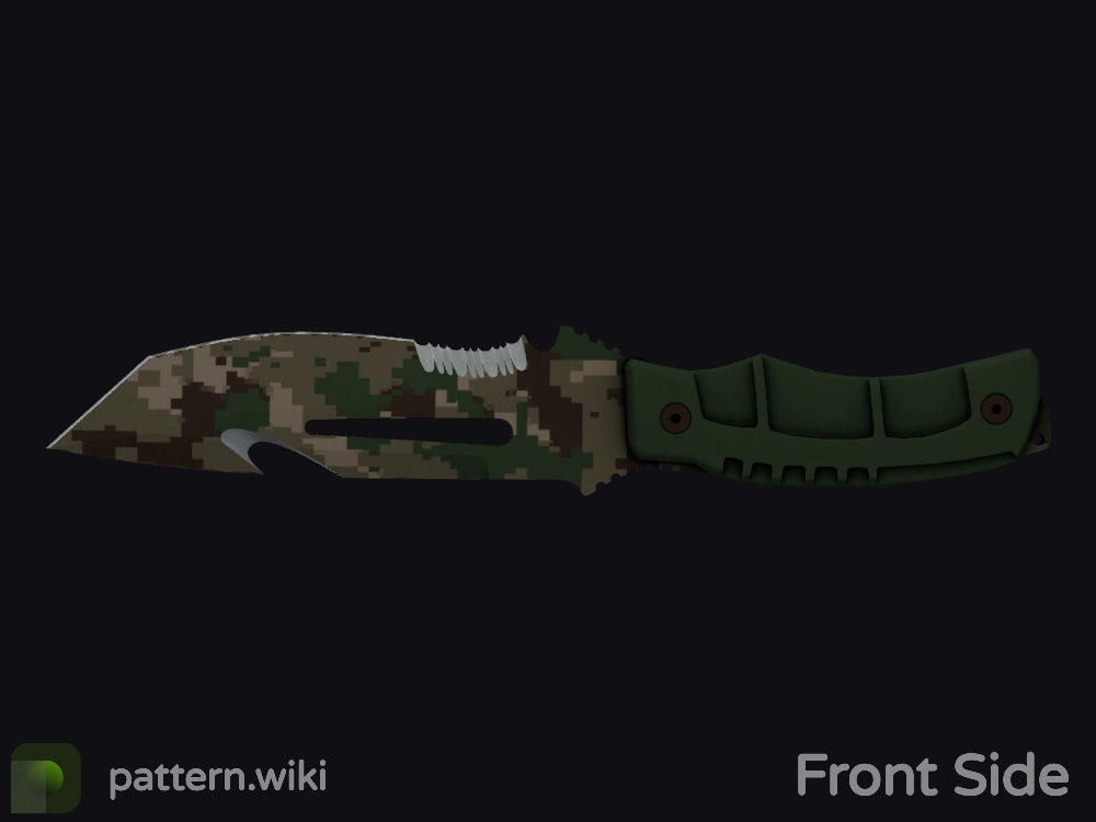 Survival Knife Forest DDPAT seed 435