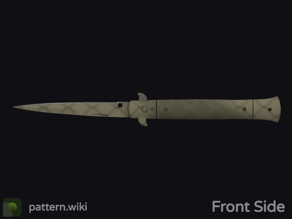 Stiletto Knife Safari Mesh seed 355