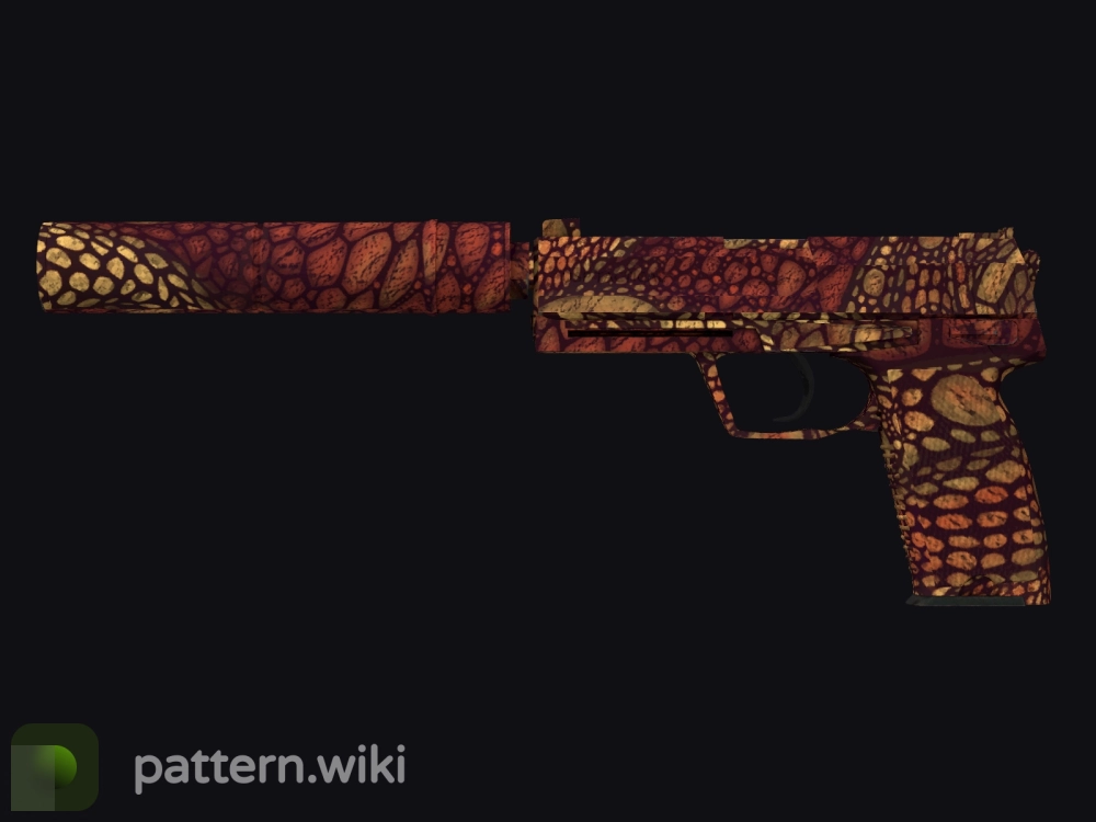 USP-S Orange Anolis seed 887