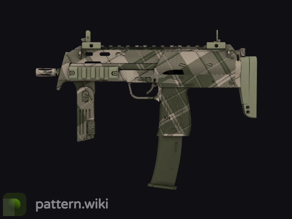 MP7 Olive Plaid seed 414