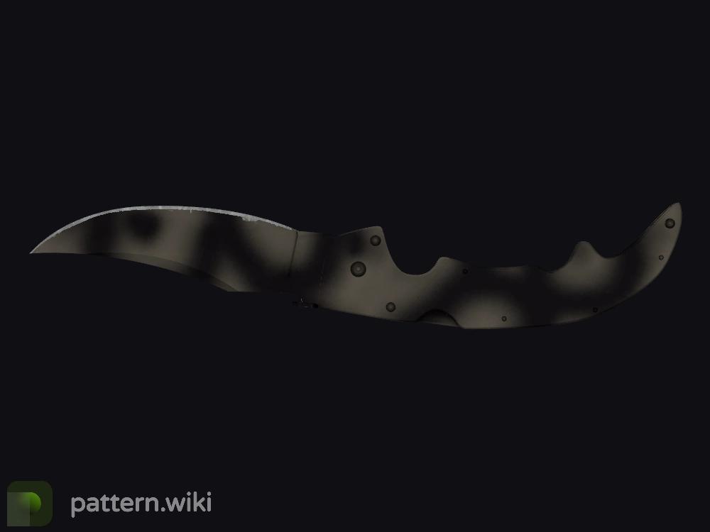 Falchion Knife Scorched seed 607