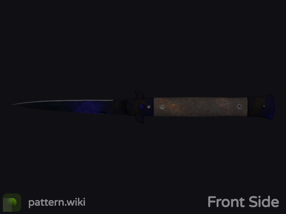 Stiletto Knife Doppler seed 257