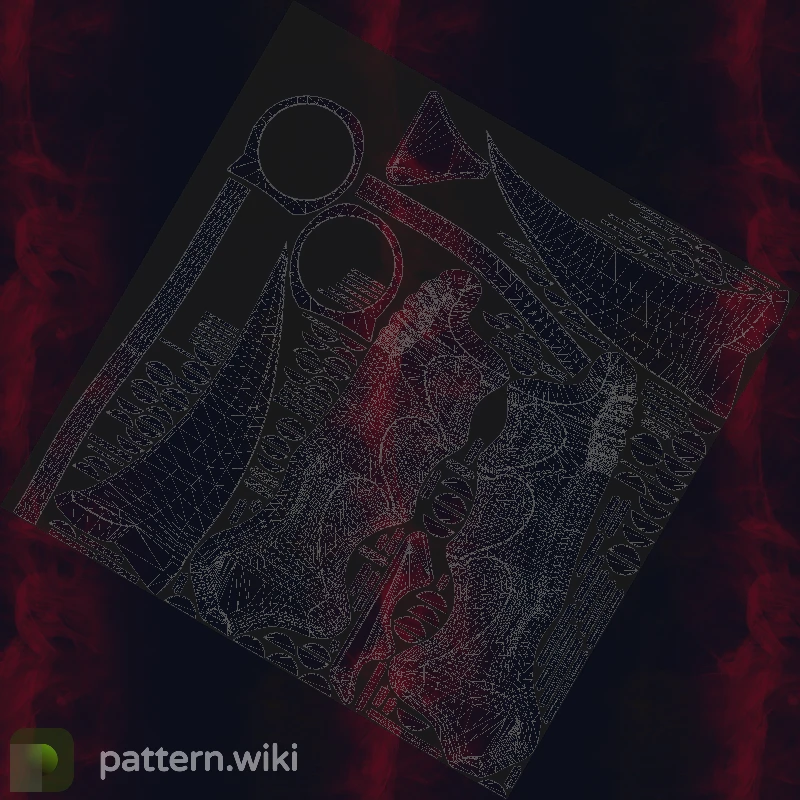 Karambit Doppler seed 180 pattern template