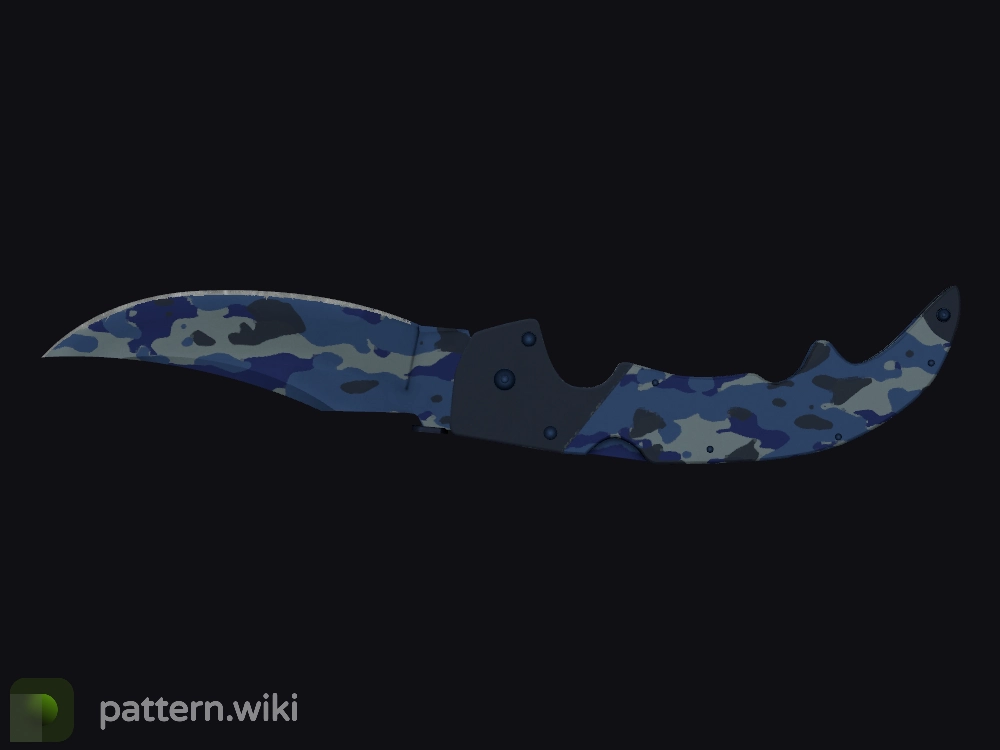 Falchion Knife Bright Water seed 138