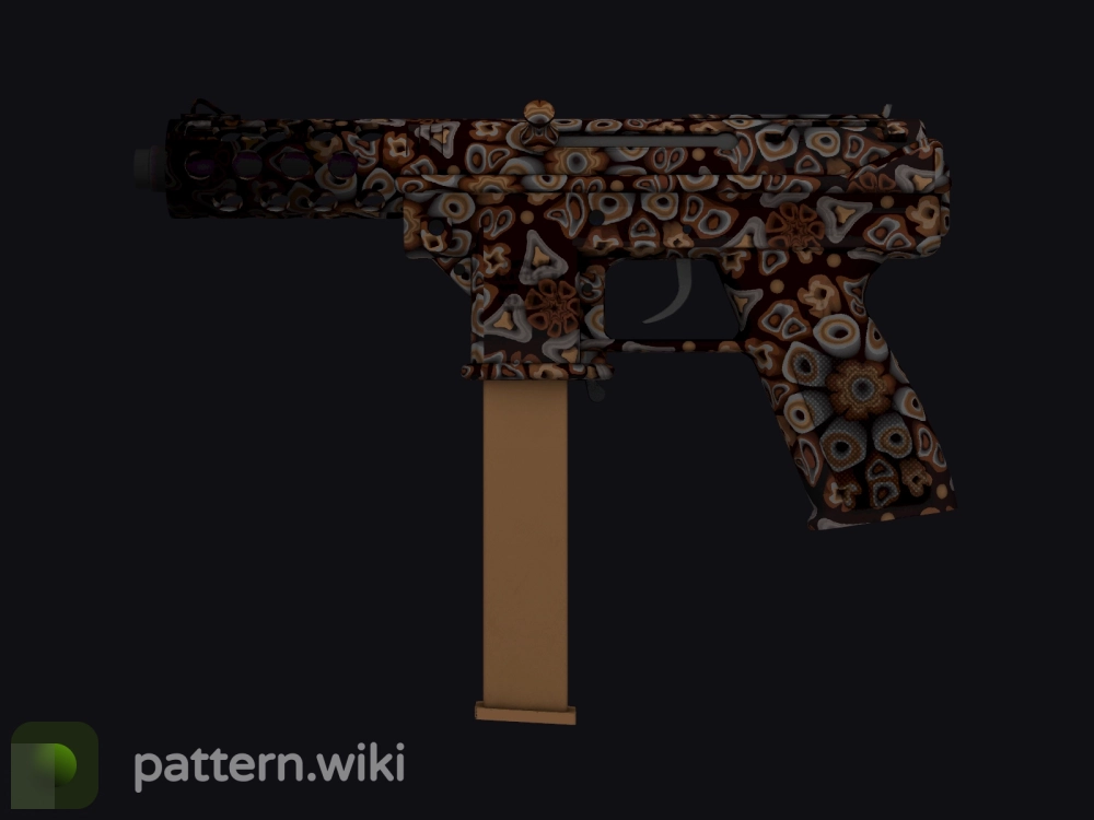 Tec-9 Orange Murano seed 912