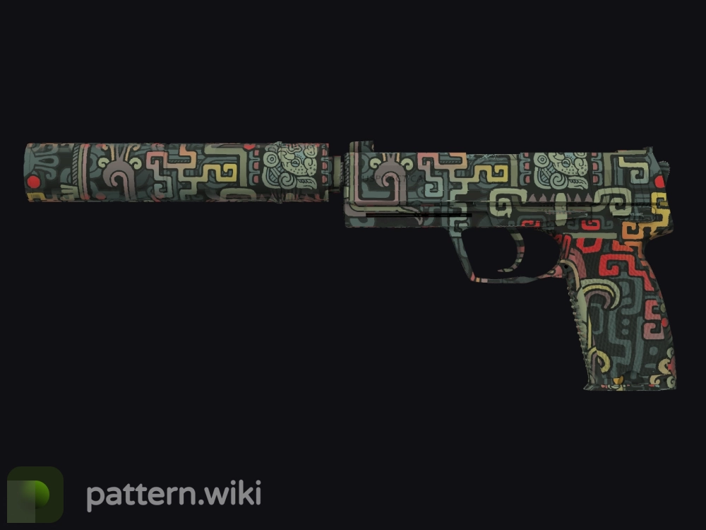 USP-S Ancient Visions seed 643