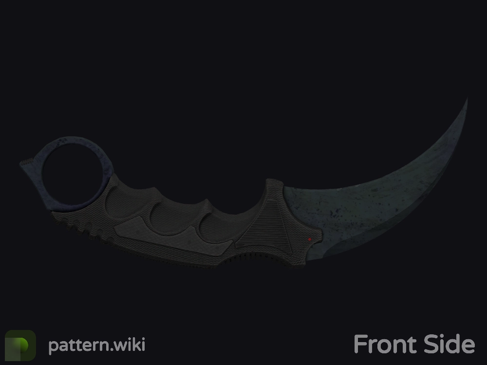 Karambit Blue Steel seed 10