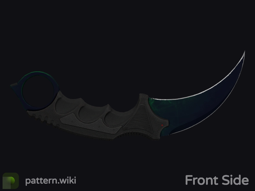 Karambit Gamma Doppler seed 858