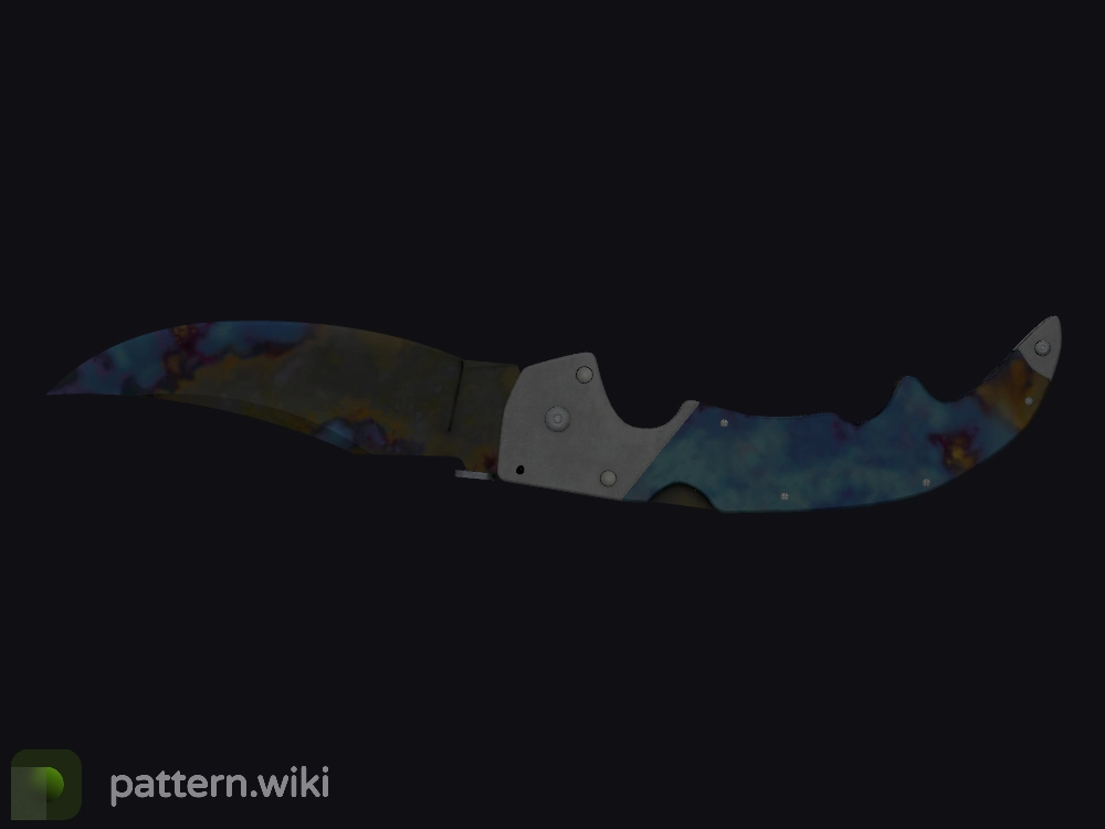 Falchion Knife Case Hardened seed 922