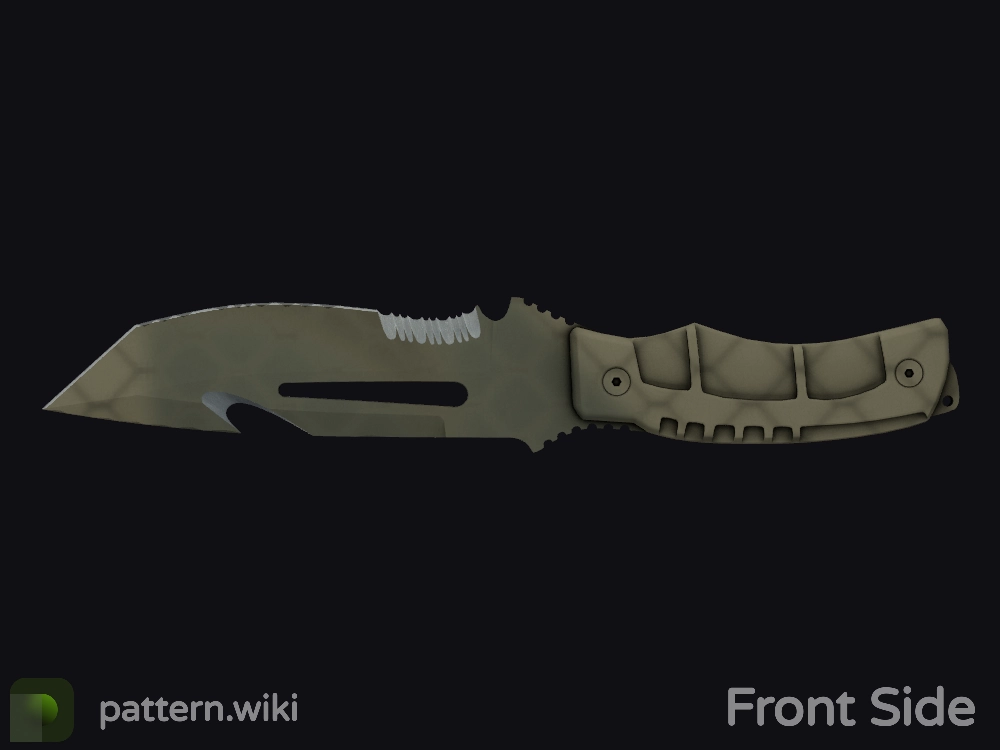 Survival Knife Safari Mesh seed 992