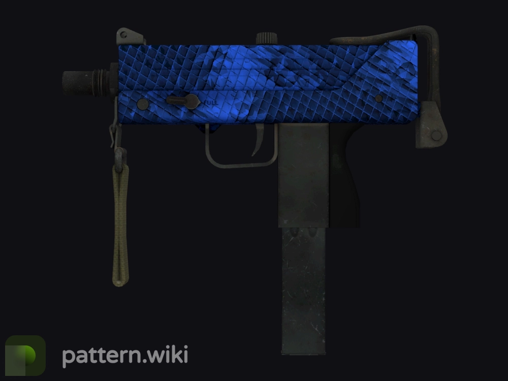 MAC-10 Lapis Gator seed 978