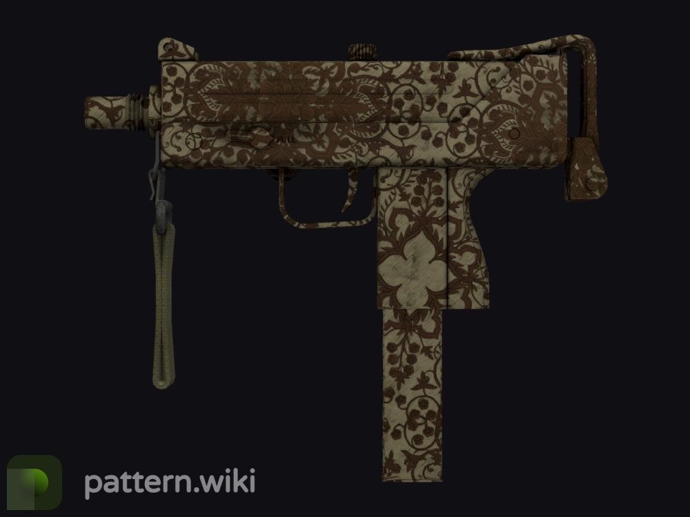 MAC-10 Sienna Damask seed 668