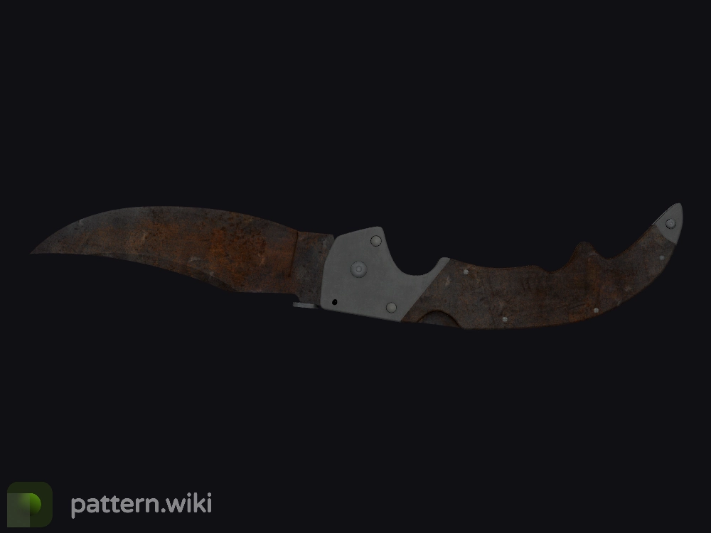 Falchion Knife Rust Coat seed 699