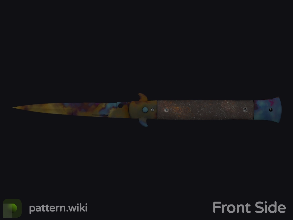 Stiletto Knife Case Hardened seed 383