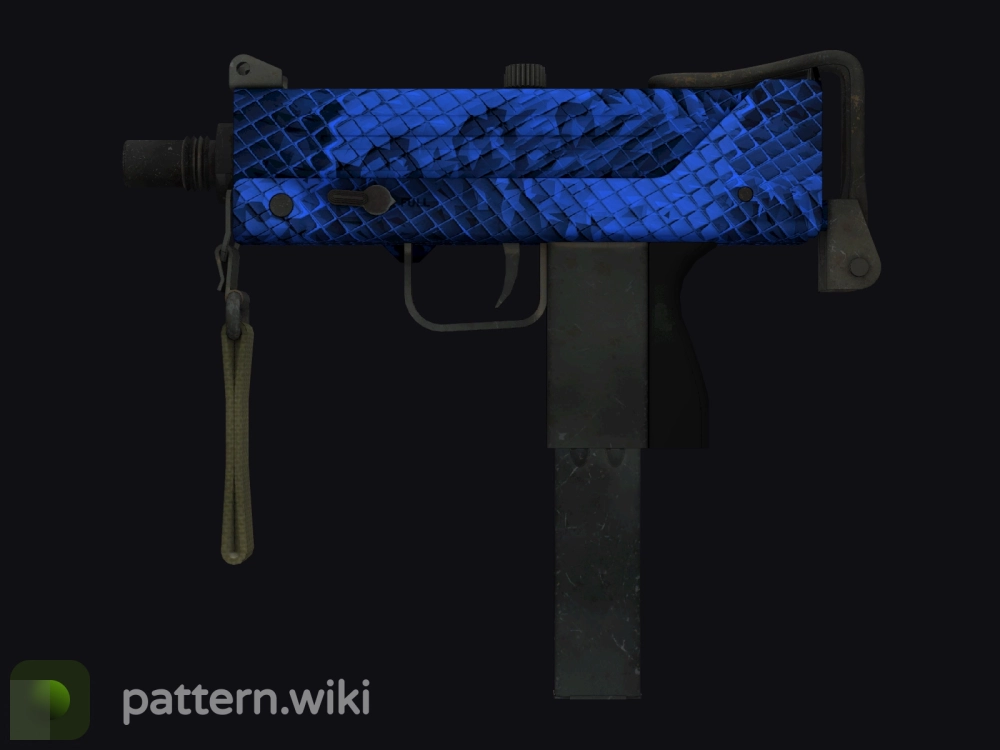 MAC-10 Lapis Gator seed 787