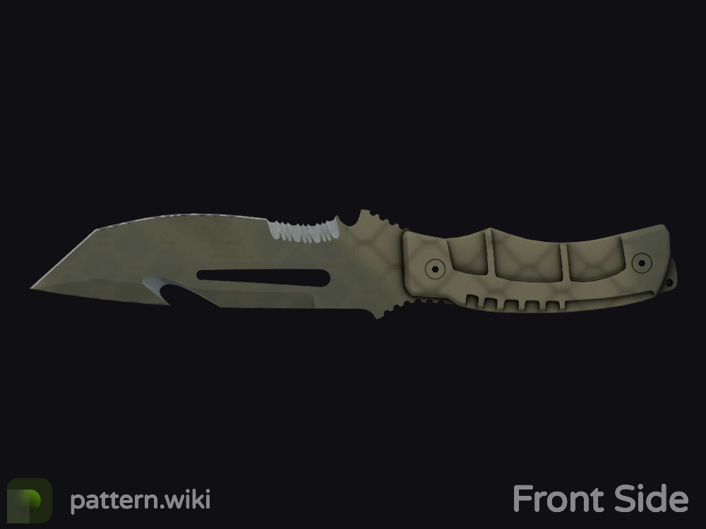 Survival Knife Safari Mesh seed 655