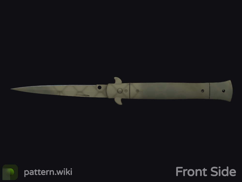 Stiletto Knife Safari Mesh seed 678