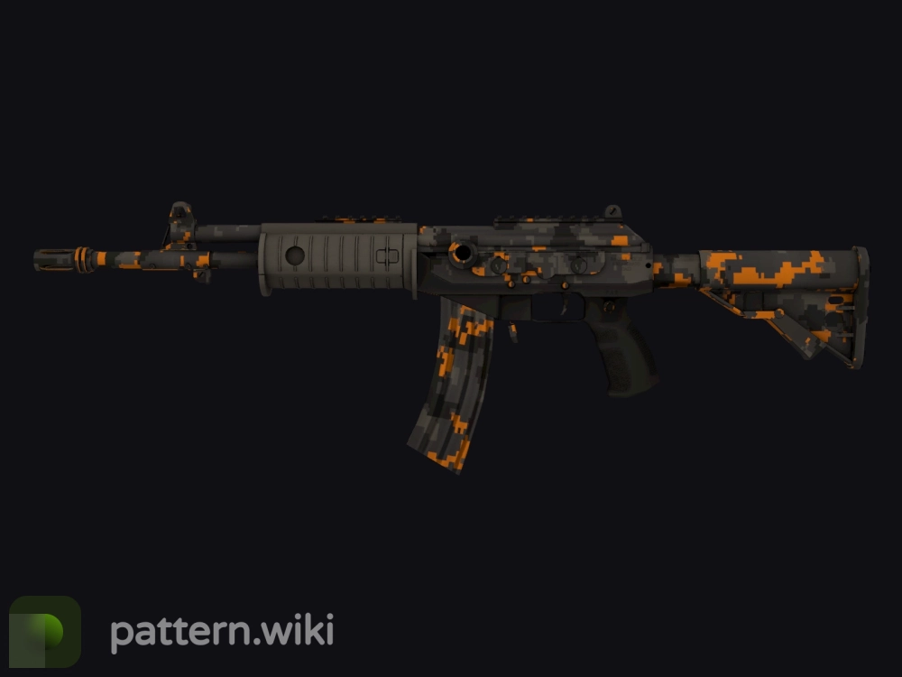 Galil AR Orange DDPAT seed 712