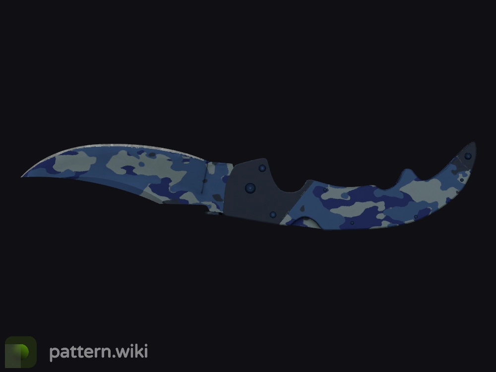 Falchion Knife Bright Water seed 68