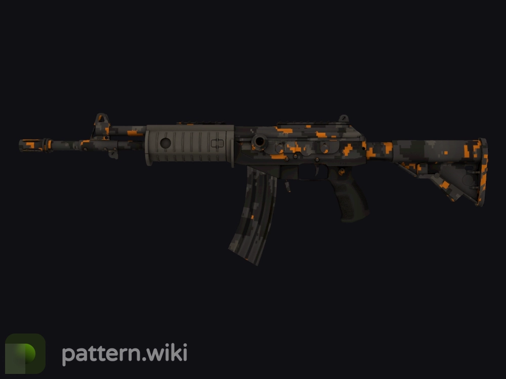 Galil AR Orange DDPAT seed 441