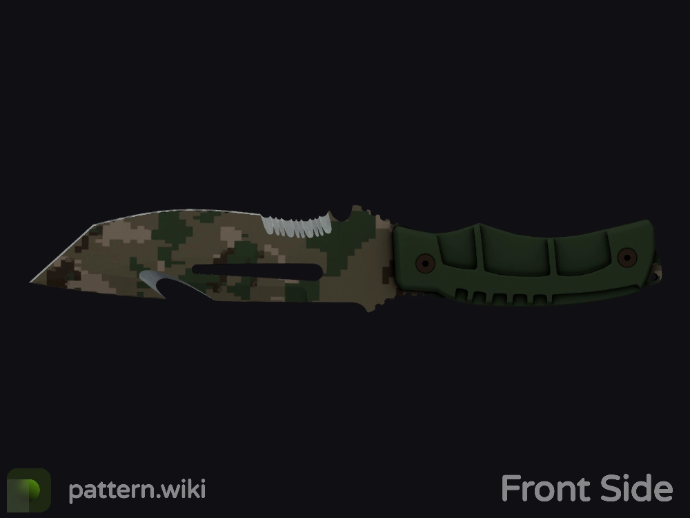 Survival Knife Forest DDPAT seed 284