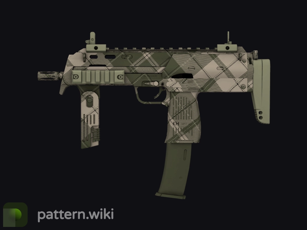 MP7 Olive Plaid seed 45