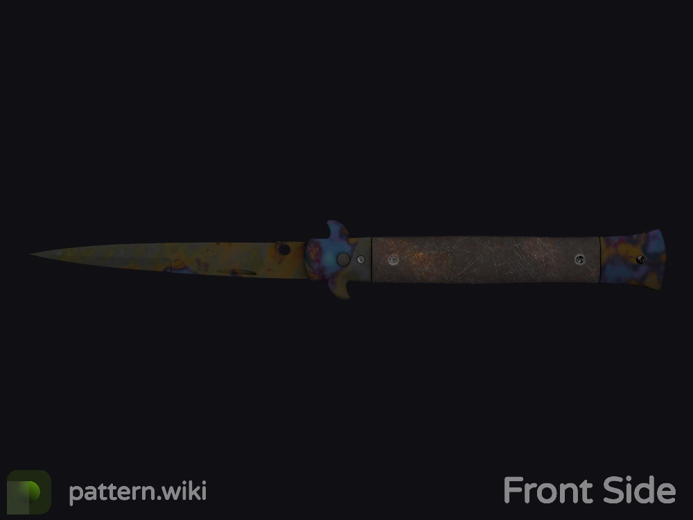 Stiletto Knife Case Hardened seed 794