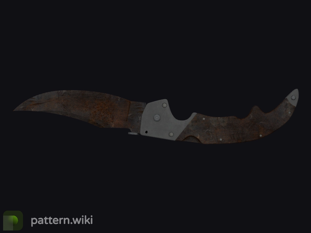 Falchion Knife Rust Coat seed 724