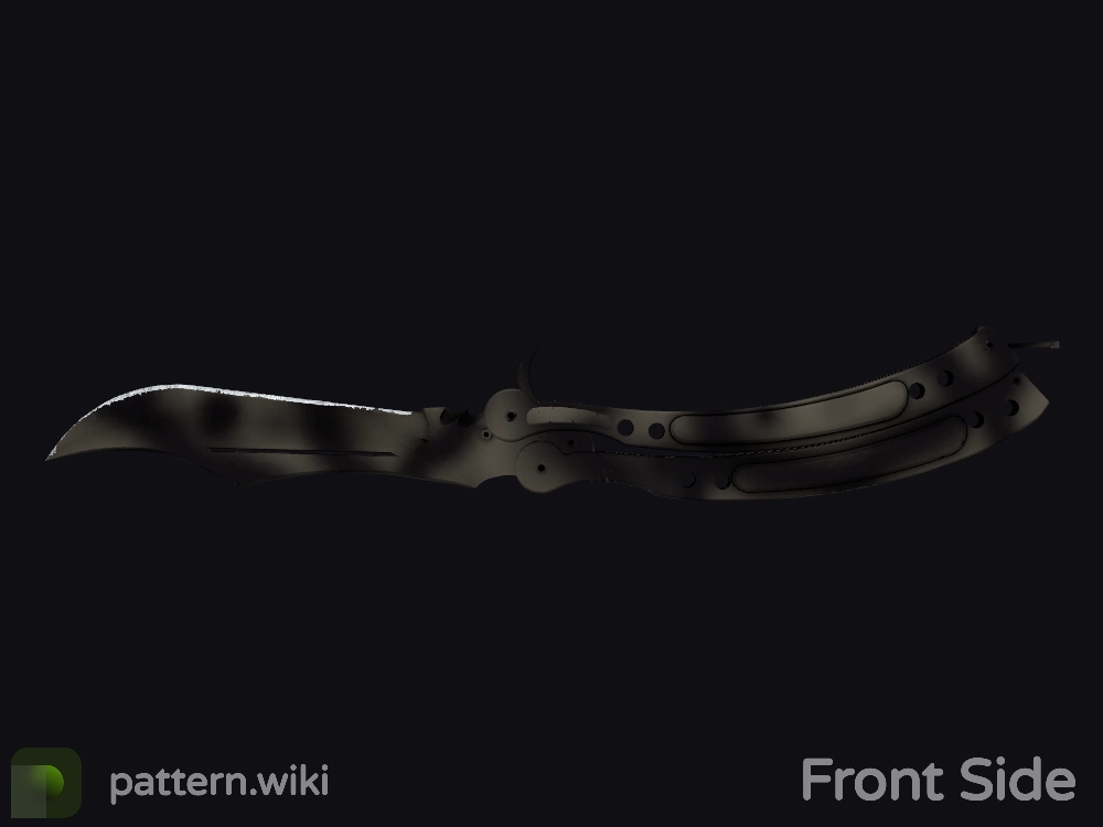 Butterfly Knife Scorched seed 608