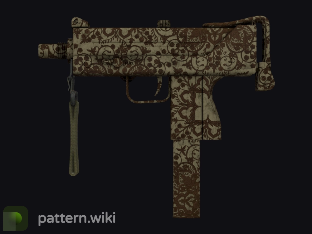 MAC-10 Sienna Damask seed 644