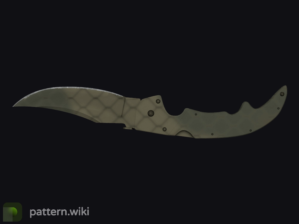 Falchion Knife Safari Mesh seed 49