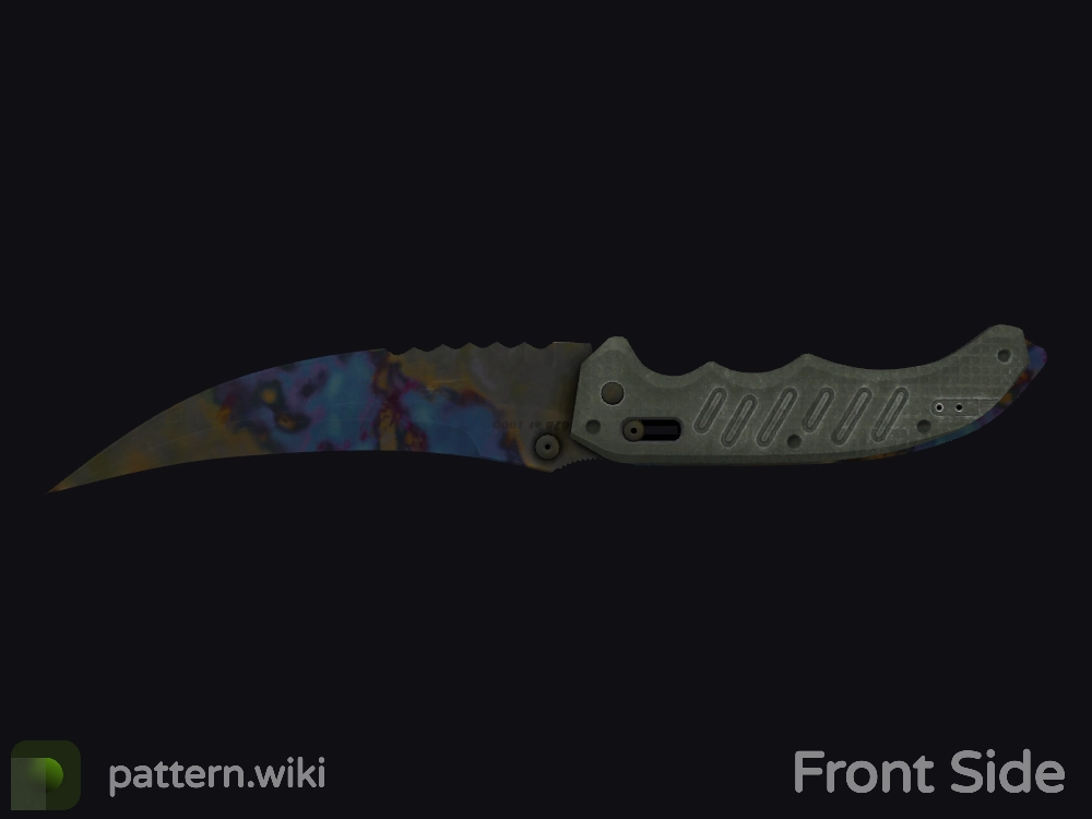 Flip Knife Case Hardened seed 719