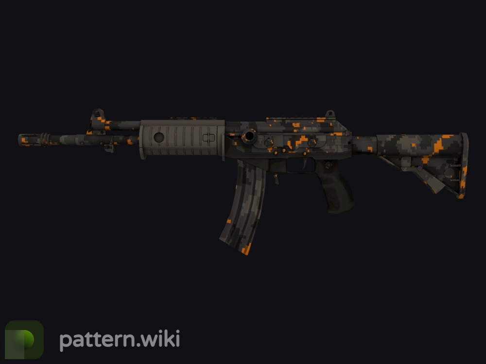 Galil AR Orange DDPAT seed 272