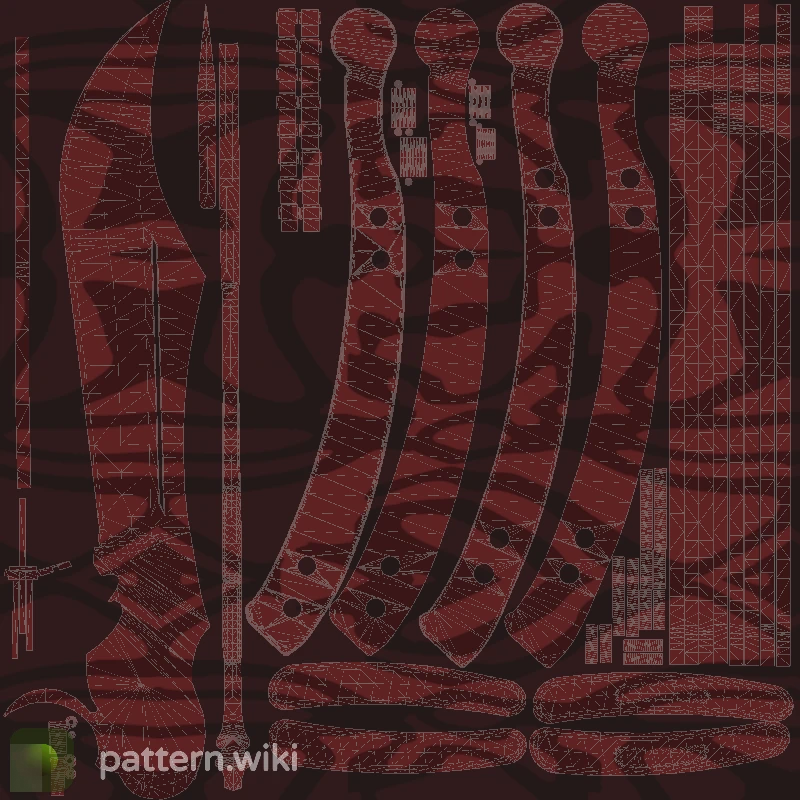 Butterfly Knife Slaughter seed 59 pattern template