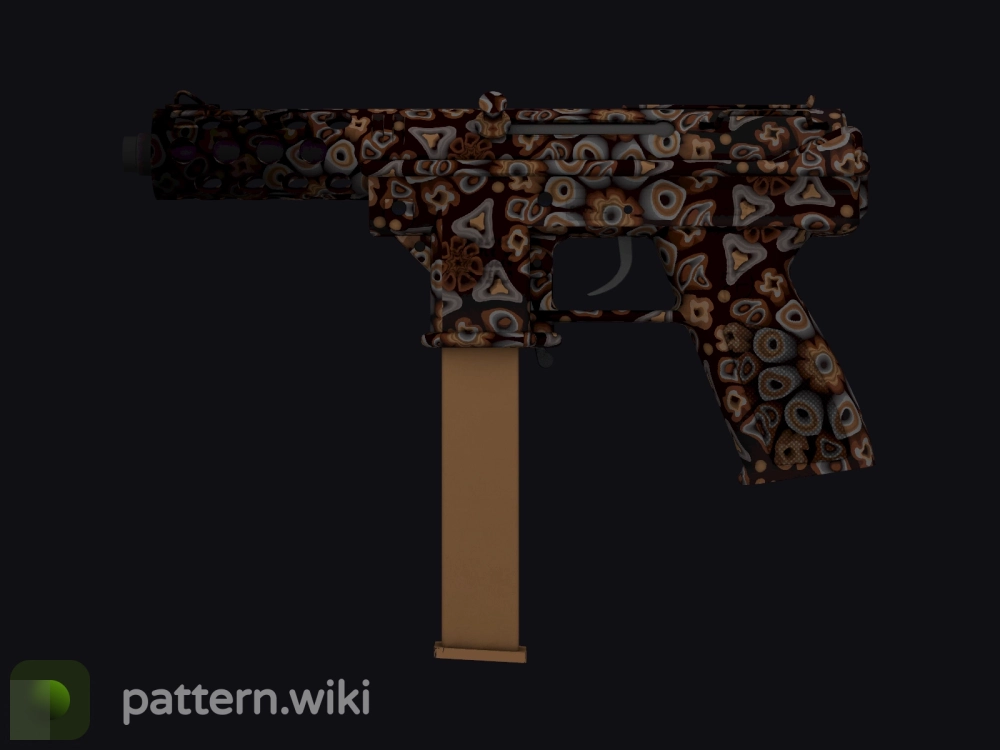 Tec-9 Orange Murano seed 551