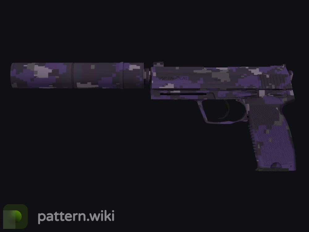 USP-S Purple DDPAT seed 14