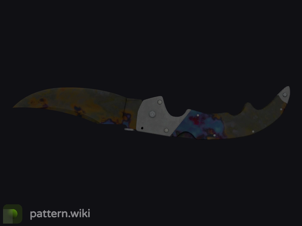 Falchion Knife Case Hardened seed 113