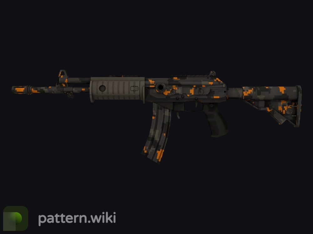 Galil AR Orange DDPAT seed 552