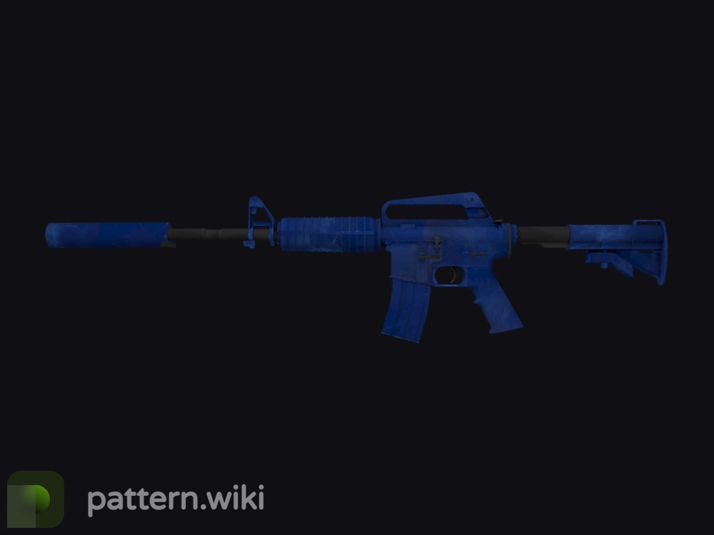 M4A1-S Blue Phosphor seed 249