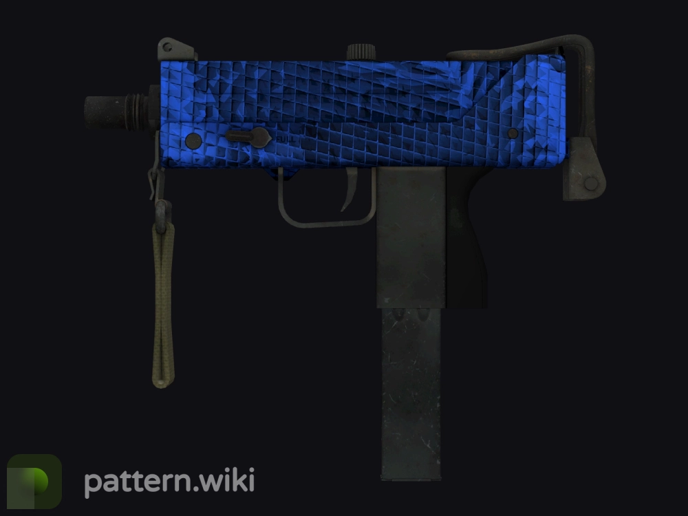 MAC-10 Lapis Gator seed 805