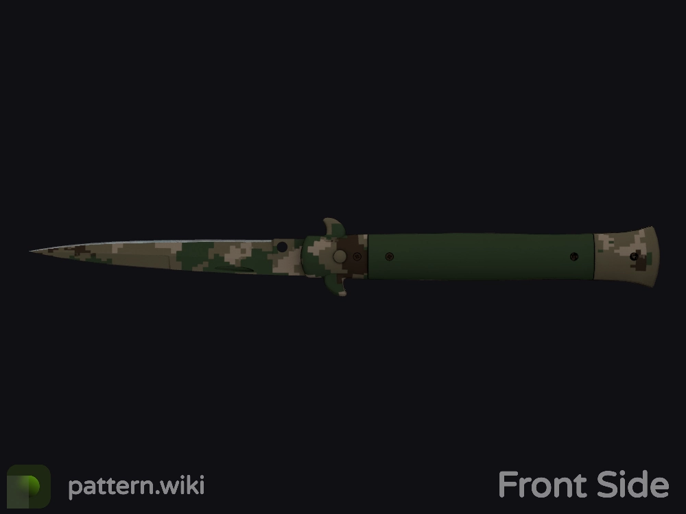Stiletto Knife Forest DDPAT seed 226