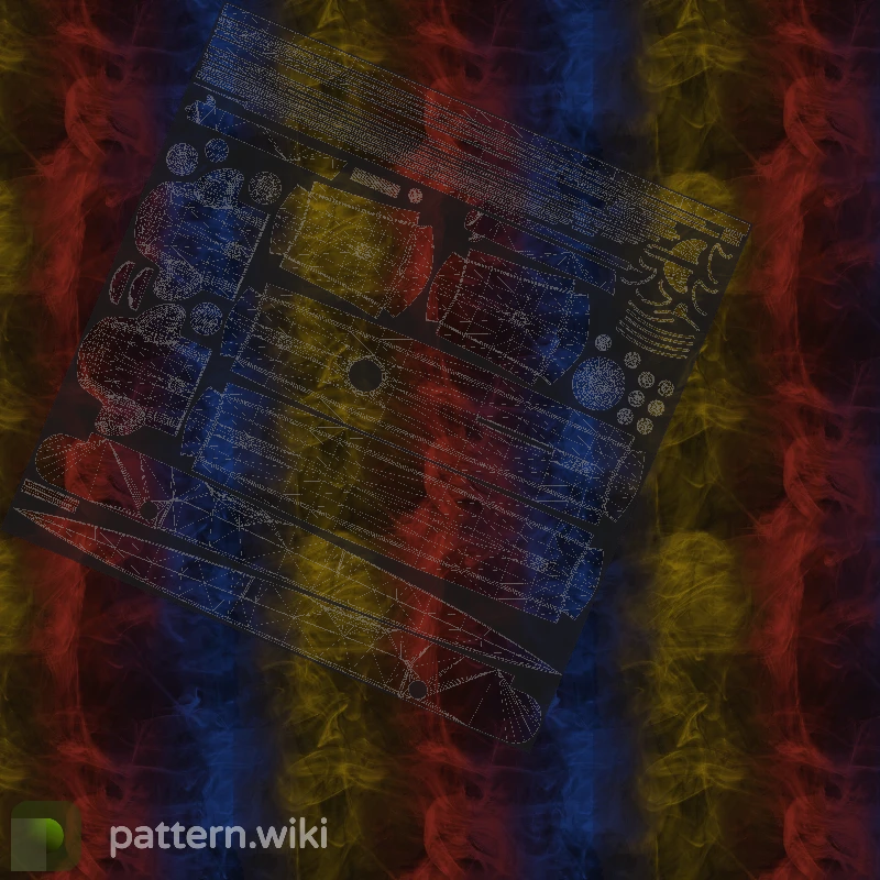 Stiletto Knife Marble Fade seed 90 pattern template