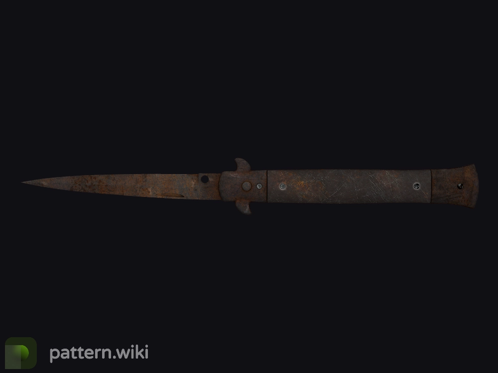 Stiletto Knife Rust Coat seed 164