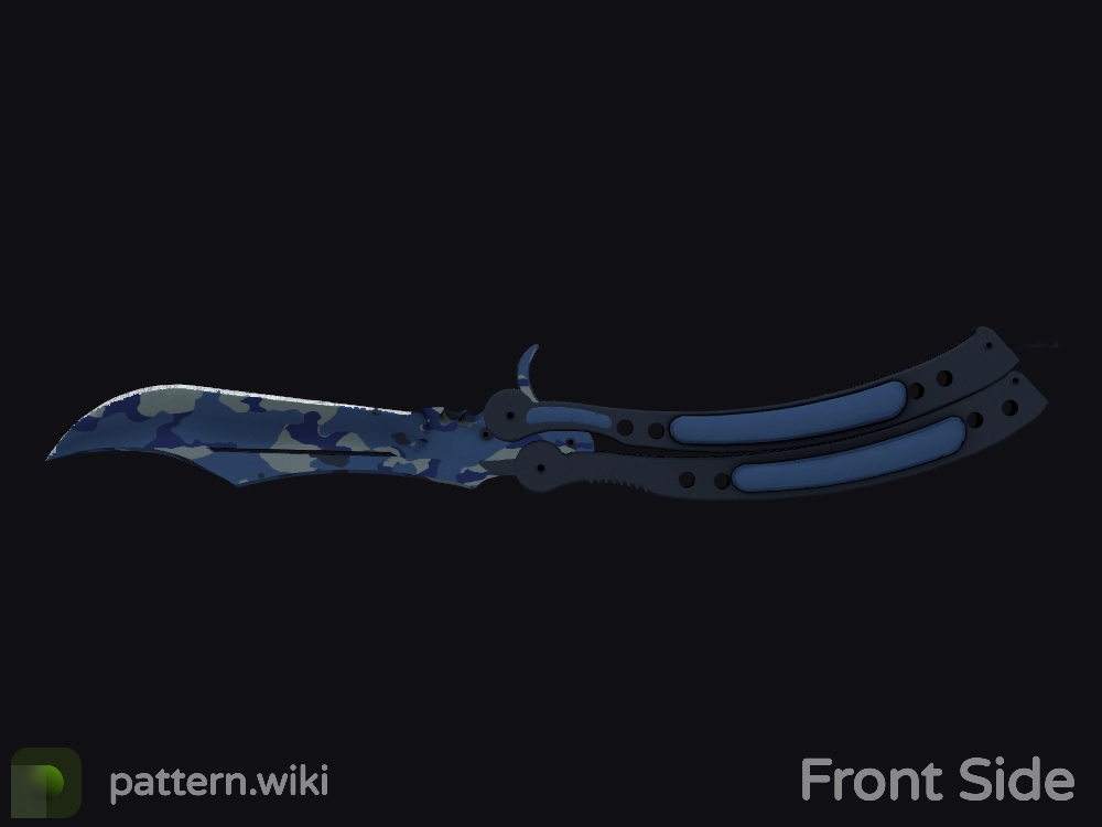 Butterfly Knife Bright Water seed 238