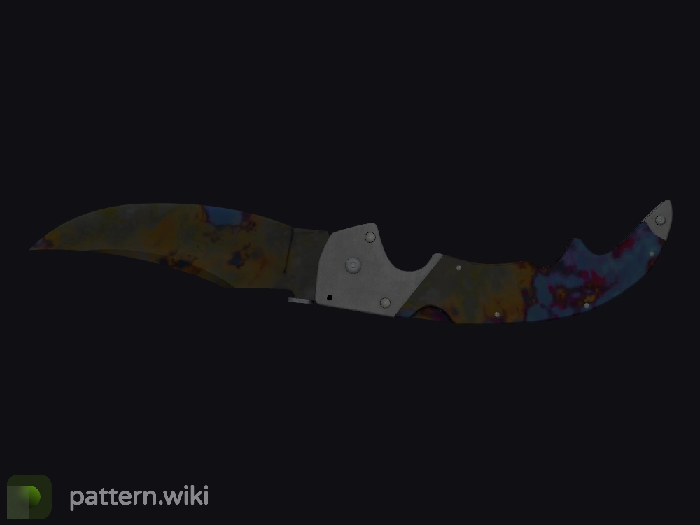 Falchion Knife Case Hardened seed 120