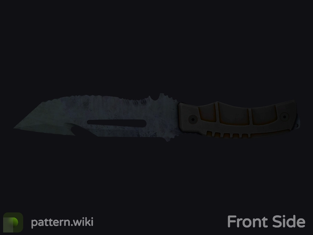 Survival Knife Blue Steel seed 137